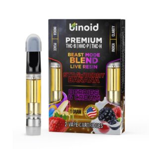 Binoid THC-B+HHC-P+THC-H Cartridge Berries Cream & Strawberry Banana