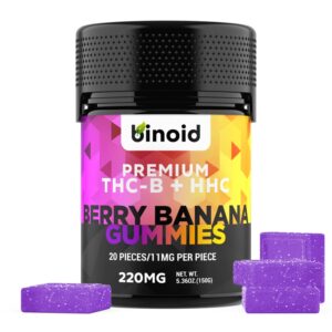 Binoid THC-B+HHC Gummies Berry Banana