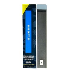 Binoid Delta 10 THC Vape Disposable Blue Zkittlez 1g