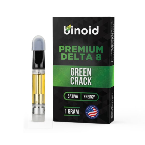 Binoid Delta 8 Cartridge Green Crack