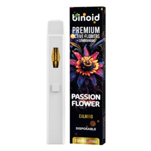 Binoid Active Flowers Cannabinoid Vape Disposable 3g Passion Flower