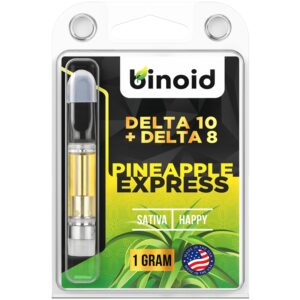Binoid Delta 10+Delta 8 Cartridge Pineapple Express