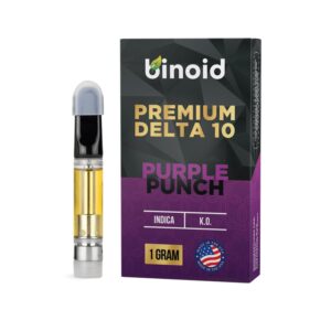 Binoid Delta 10 Cartridge Purple Punch