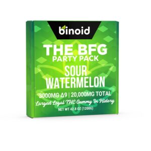 Binoid BFG Delta 9 Gummies Sour Watermelon