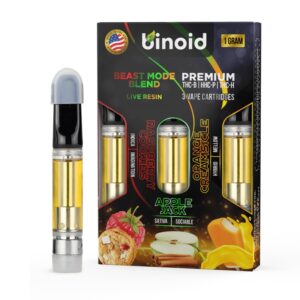 Binoid Beast Mode Blend Live Resin Cartridge 1g Raspberry Cookies